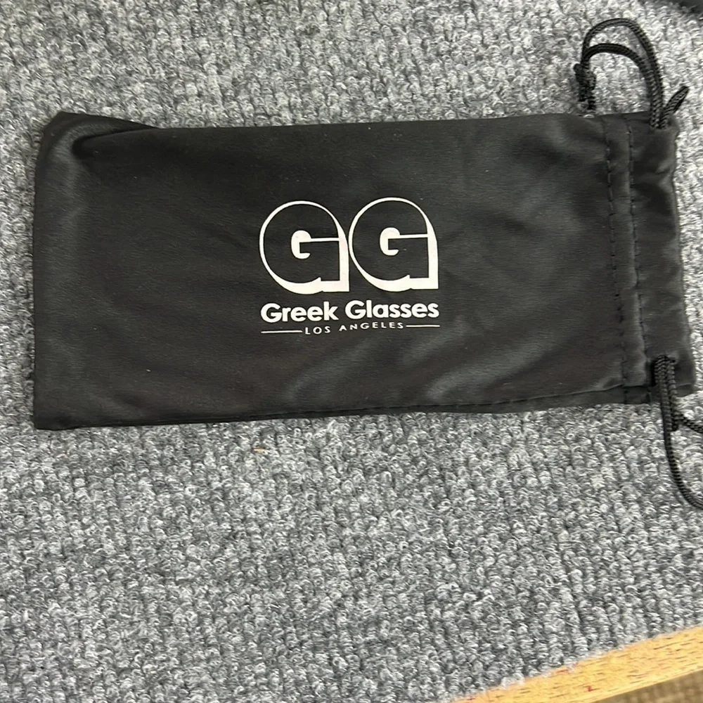 GreeksGlasses Green Rhinestone styled Sunglasses - Picture 7 of 7